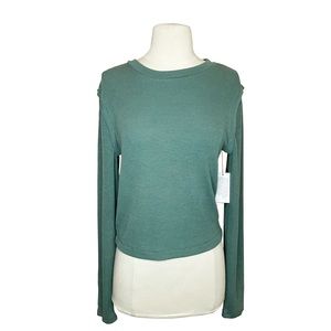 And Now This Seafoam Green Long Sleeved Knit Top Women’s Size Medium